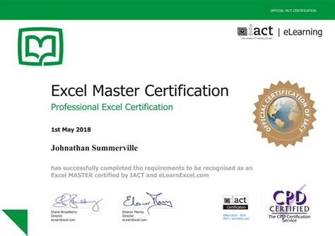 Image result for Excel Certification Guide