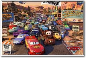 Cars Movie Paper Print - Movies posters in India - Buy art, film ...