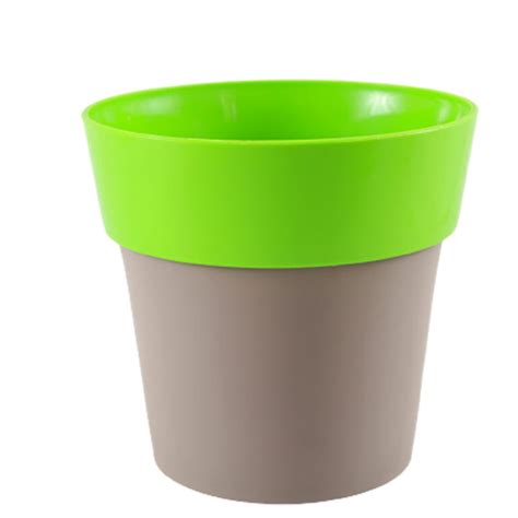 Nisarga Tulsi/Tulasi Pot Plastic Terracotta Painted Colour Nursery Nisarga