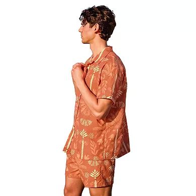 Men's Cupshe Terracotta Vibes Tropical Shirt