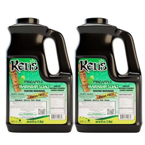 Keli's Pineapple Hawaiian Luau Teriyaki, Gourmet Pineapple Teriyaki ...