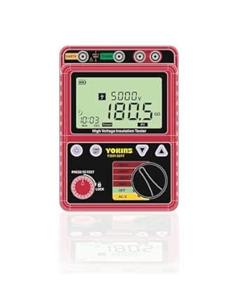 Yokins Digital Insulation Resistance Tester YIDIT-501T Multirange 5000V ...