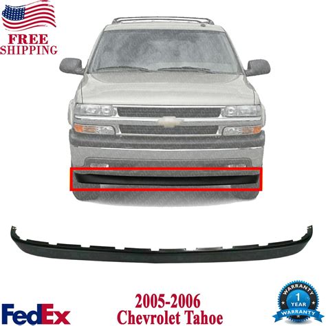 Front Lower Valance Extension Air Deflector Textured For 2005-06 Chevrolet Tahoe | eBay