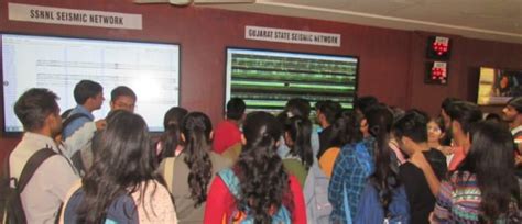 NFSU students visited Institute of Seismological Research | NFSU
