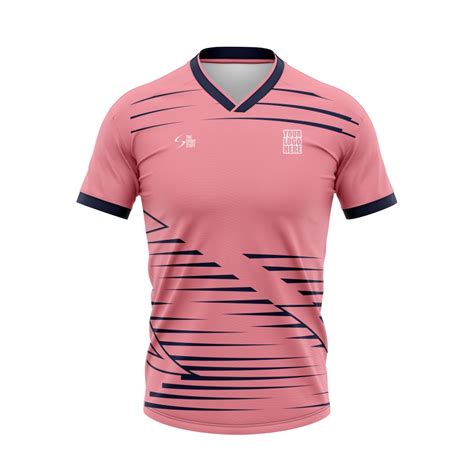 Pink Navy Customized Football Team Jersey Design | Customized Football ...