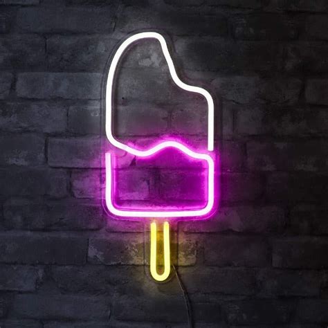 Ice Candy Neon Sign Light 5V | Cool LED Wall Decor - Chronos Lights