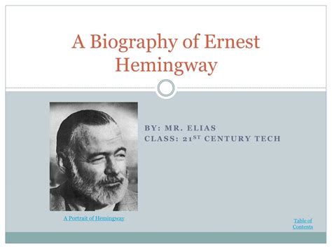 Image result for Hemingway Bio