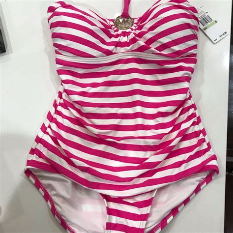 Brand New! Hot pink swim suit! in 2025 | Pink swimsuit, Black and white ...