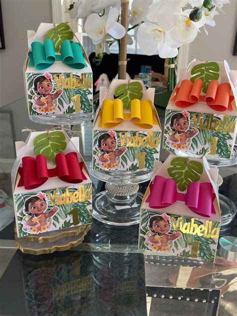 Moana party favor moana goody box moana birthday – Artofit