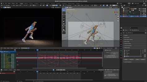 Running Animation for Blender 的图像结果