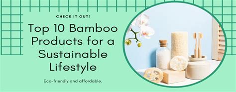 Sustainable Bamboo: Eco-Friendly Lifestyle Essentials