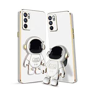 KARWAN®️ 3D Astronaut with Folding Stand Back Cover Case Compatible for ...