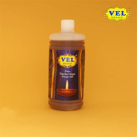 VEL'S 5in1 Lamp Oil – 1000ml | High-Quality Oil for Lamps, Pooja, & Re ...