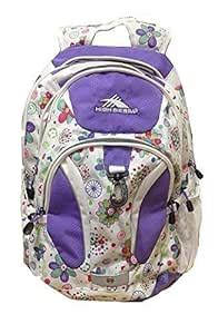 High Sierra Riprap Laptop Backpack (Light Purple and White) - Buy High ...