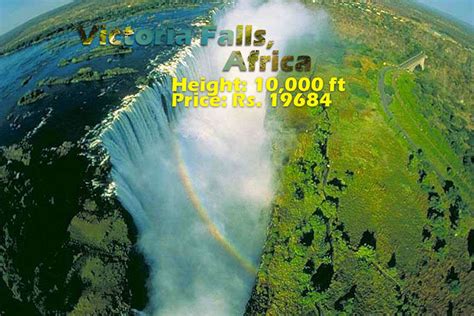 Victoria Falls, Africa lets you experience the most picturesque ...