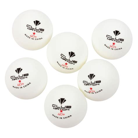 Carlton | Club Table Tennis Balls 6 Pack Adults | Table Tennis Balls ...