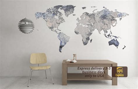 World Map Wall Sticker 的图像结果