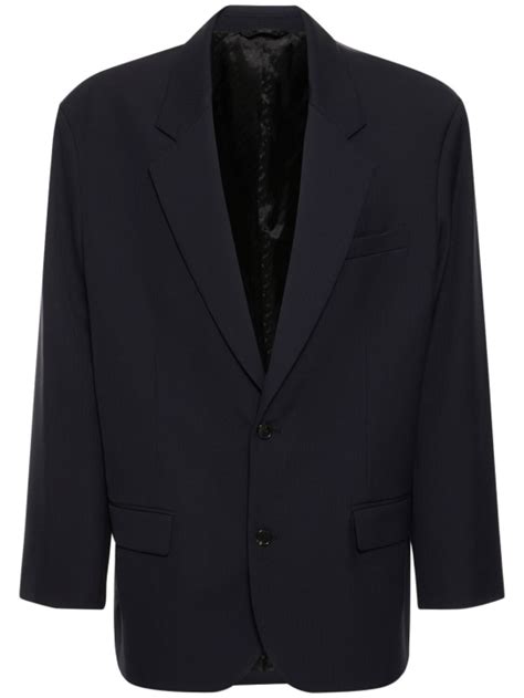 Juylian wool blend oversized jacket - Acne Studios - Men | Luisaviaroma