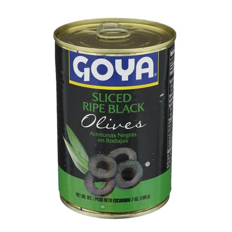 Can Sliced Black Olives