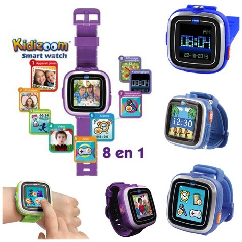 Montre Connectée Enfant VTech Montre Intelligente VTech KidiZoom Max ...