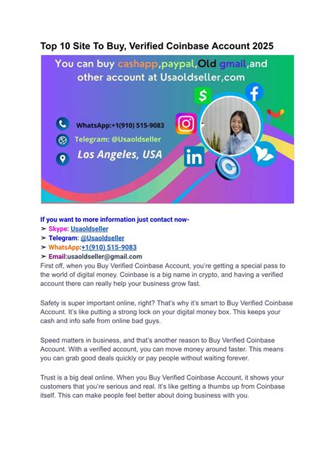 PPT - Top 10 Site To Buy, Verified Coinbase Account 2025 (1) PowerPoint ...