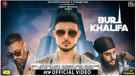 Latest Punjabi Song 'Burj Khalifa' Sung By King Kaazi Featuring Fateh ...