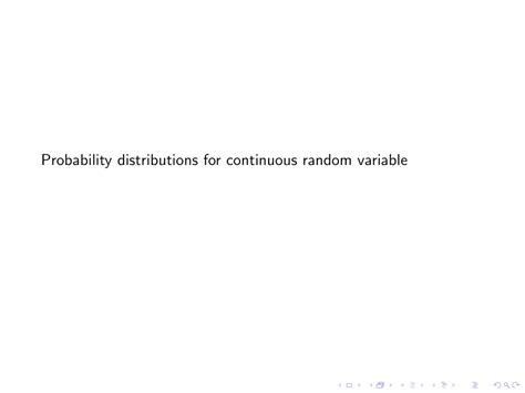 Continuous Probability Distribution Random Variable 的图像结果
