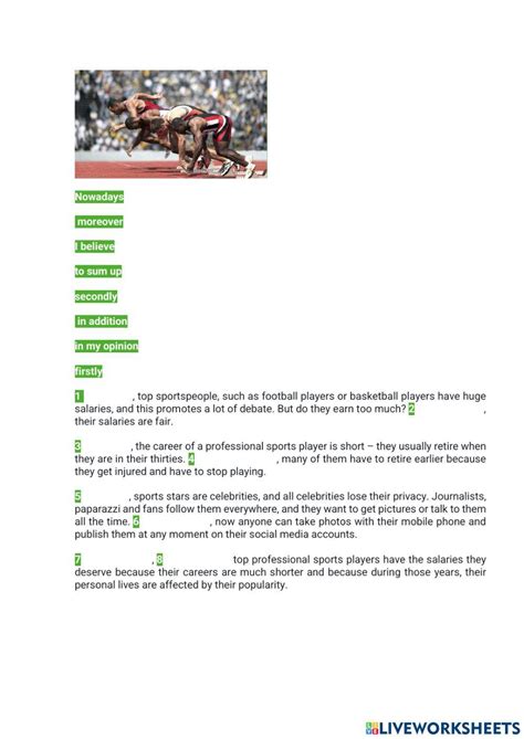 Sports. Sort Worksheet 的图像结果