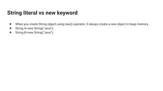 Image result for New String Java