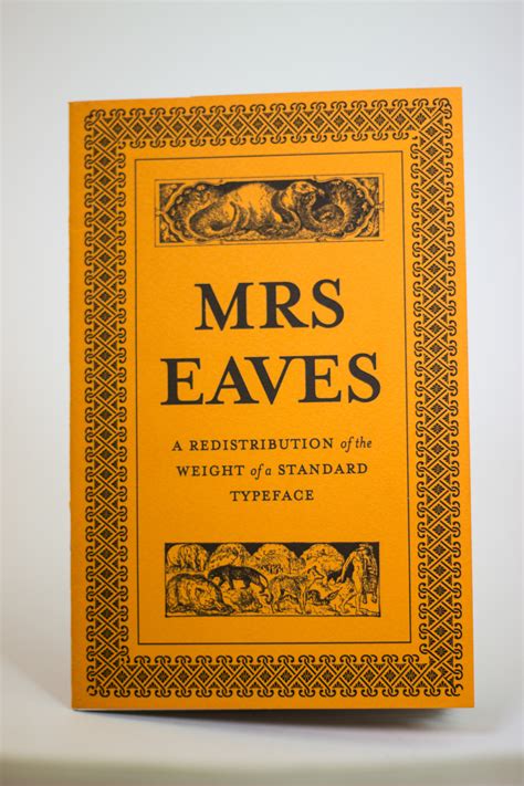 Mrs Eaves Font