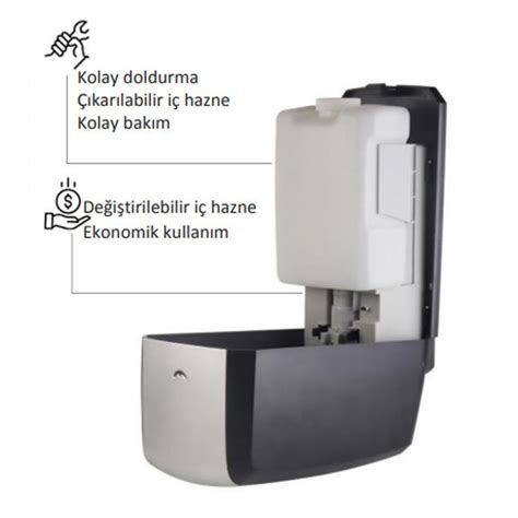 Midry Sensörlü Sabun ve Dezenfektan Dispenseri (Hazneli) | FD-01N