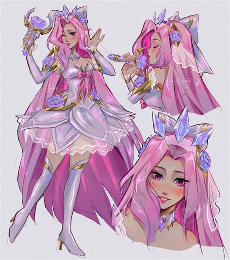 Crystal Rose Seraphine by @Helebun : r/SeraphineMains