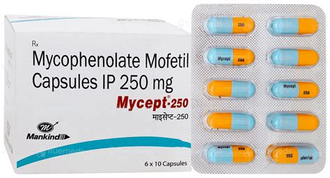 Mycept 250 Mg Capsule 10 - Uses, Side Effects, Dosage, Price | Truemeds