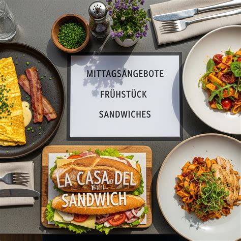 La Casa Del Sandwich Genève | Petit-déjeuner, Menus du Midi ...