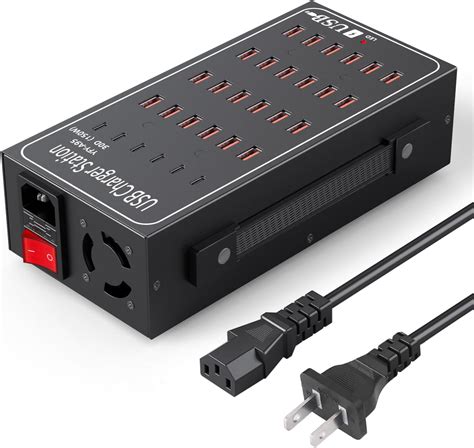Amazon.com: USB Charging Station, 150W(35A) 16 Port Charging Station ...