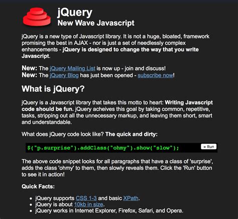 Image result for JavaScript Library jQuery