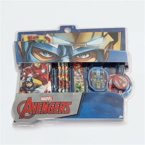 Striders Kids Printed Pencil Box Gift Set -7 Pcs — Toycra