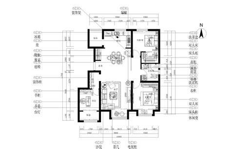 130平米楼房平面图,130平米房屋平面图,120平米房屋平面图_大山谷图库