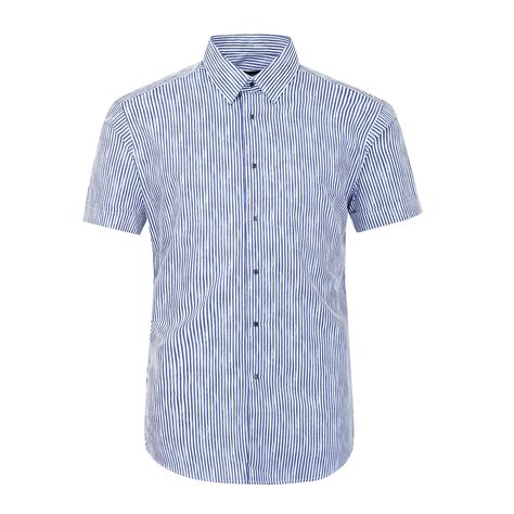 Buy Men Navy Checks Short Sleeve Formal Shirts Online - 361104 | The ...