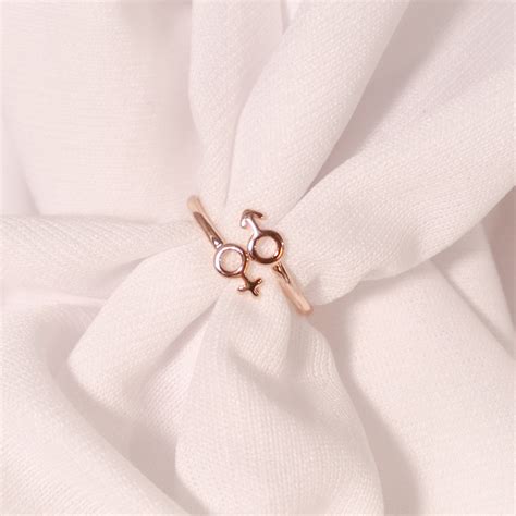 Gender Sign Ring | Salty – Salty Accessories
