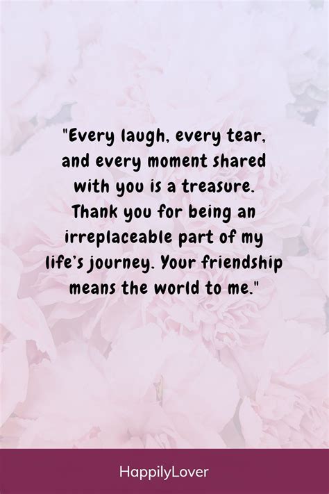 189+ Heartfelt Thank You Messages For Friends - Happily Lover | Thank ...