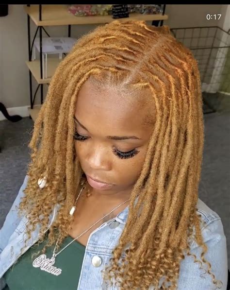 Pin by NiyBeloved on Locs let’s do it ♥️♥️ | Faux locs blonde ...