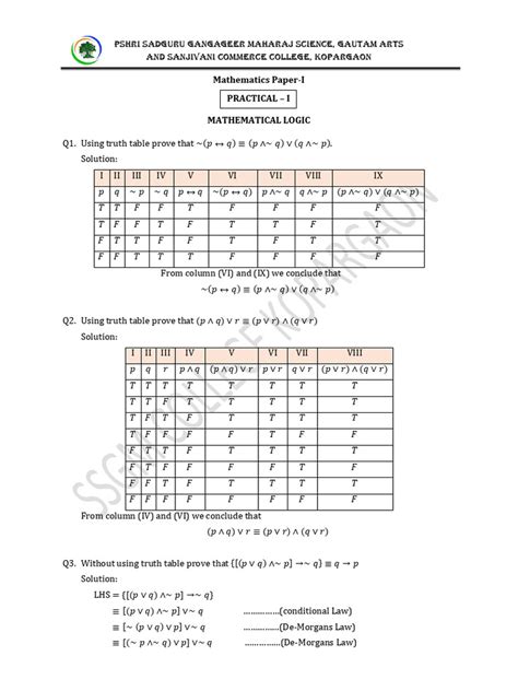 Image result for Mathematical Logic Formulas