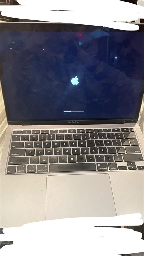 macbook air frozen on loading screen in update. pls help!! : r/mac