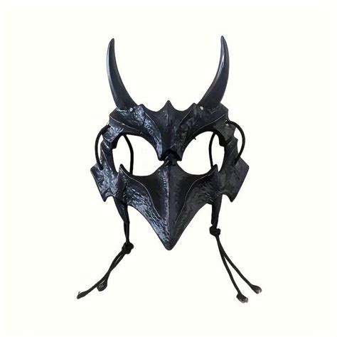 Anime Half Face Mask for Men Cosplay Props – CRAZE