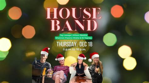 HOUSE BAND [Christmas Special] @ OLD SOUL, Old Soul Design Shop Inc ...
