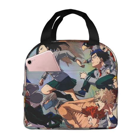 Mha My Hero Academia Boku Lunch Bag Reusable Portable Lunch Box ...