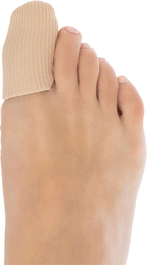 Buy ZenToes 5 Pack Toe Caps Closed Toe Fabric Sleeve Protectors with ...