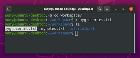 Image result for Create File Linux Termian