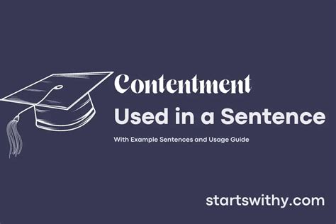 Image result for Contentment Examples